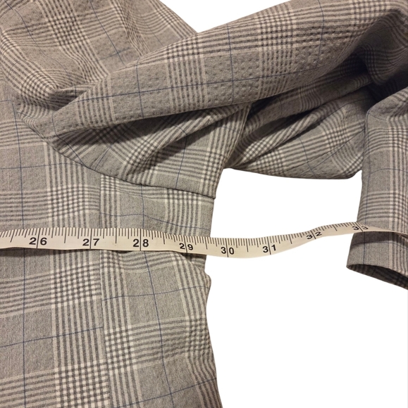 NWOT Oak Hill Men's Sport Coat Blazer 3XL 54R / 56R Gray Plaid Blue Floral - Picture 9 of 14
